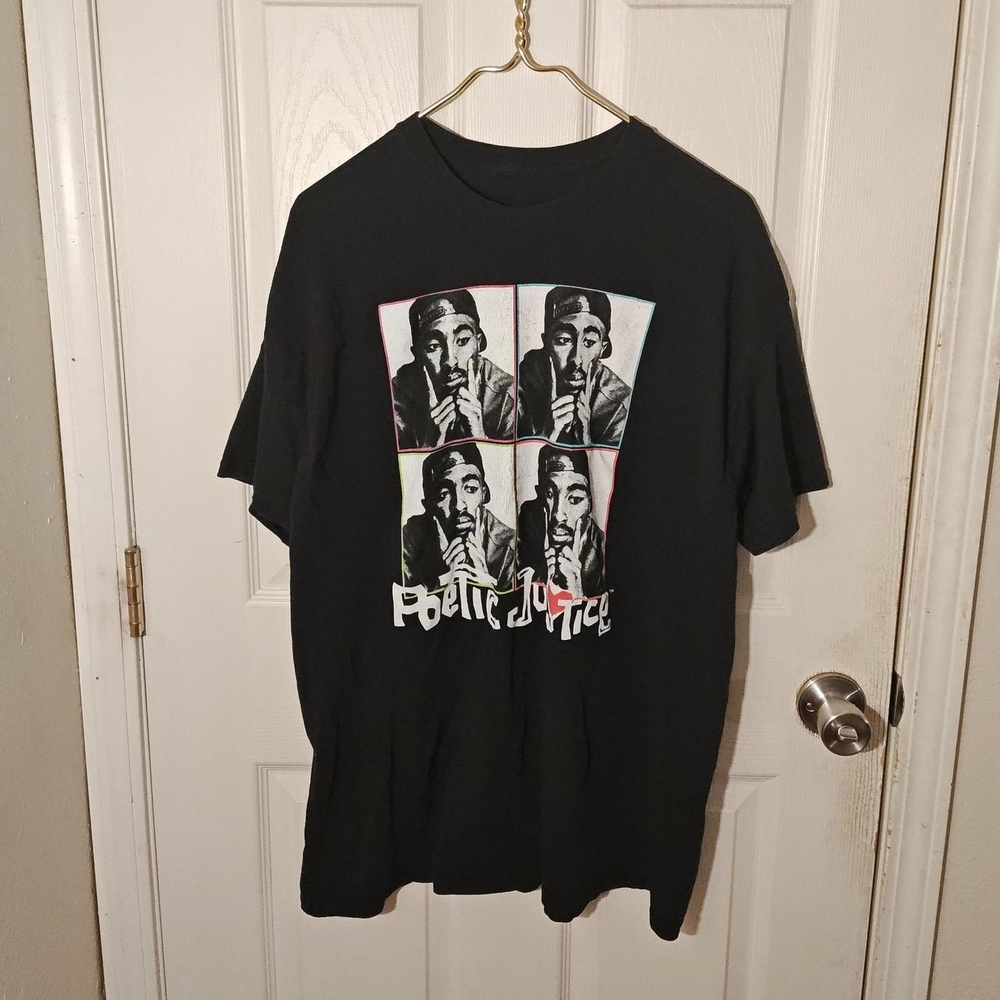 Vintage Poetic Justice Tupac Graphic T-shirt